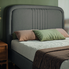 Cabeceira Estofada Para Cama Box Casal De 1,40m Suede Chicago