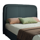 Cabeceira Estofada Para Cama Box Casal Queen De 1,60m Suede C