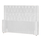 Cabeceira Estofada Para Cama Box Emma Suede Cores - Ds Estofa