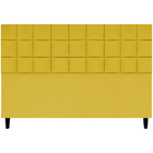 Cabeceira Estofada Para Cama Box King 195 Cm Florem Suede Ama