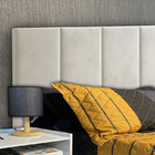 Cabeceira Estofada Para Cama Box - Módulo 20cm X 60cm Bege