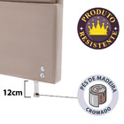 Cabeceira Estofada Para Cama Box Queen 127x162cm Swede Bf Col