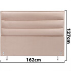 Cabeceira Estofada Para Cama Box Queen 127x162cm Swede Bf Col