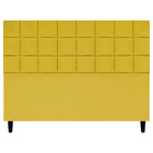 Cabeceira Estofada Para Cama Box Queen 160 Cm Florem Suede Am