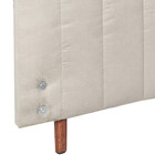 Cabeceira Estofada Para Cama Box Queen 162cm Swede Bf Colchões