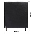 Cabeceira Estofada Para Cama Box Solteirão 101cm Trama Bf Col