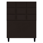 Cabeceira Estofada Para Cama Box Solteiro 90 Cm Florem Suede