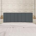 Cabeceira Estofada Para Cama Queen Dakota Cinza - Móveis Arap