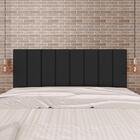 Cabeceira Estofada Para Cama Queen Dakota Preto - Móveis Arap