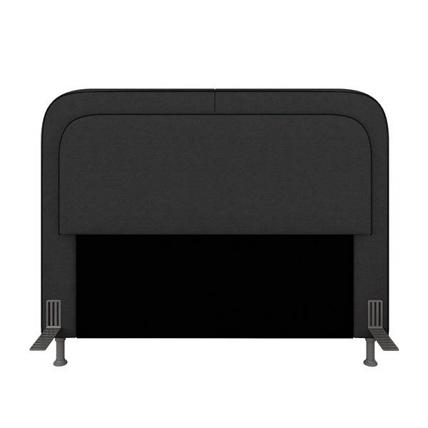 Cabeceira Estofada Para Cama Queen Miami Linho Grafite - M. A