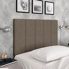 Cabeceira Estofada Para Cama Solteiro Dakota Capucc - Móveis