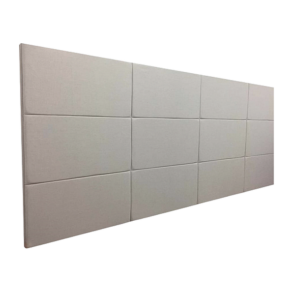Cabeceira Estofada Queen 12 Blocos Não É Segredo Veludo Austi