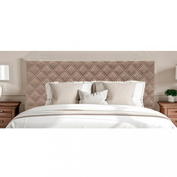 Cabeceira Estofada Queen 158cm Veludo Amanda Jsw