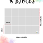 Cabeceira Estofada Queen 15 Blocos Não É Segredo Facto Bege 1