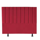Cabeceira Estofada Queen 160cm Cora Suede Vermelho - D A Decor