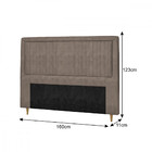 Cabeceira Estofada Queen 160cm Veloplus Berlin Dobuê