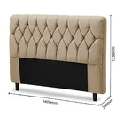 Cabeceira Estofada Queen 160cm Veloplus Istambul Dobuê