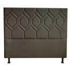 Cabeceira Estofada Queen 160cm Veludo Alana Js Móveis