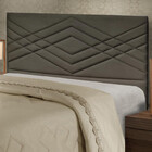 Cabeceira Estofada Queen 160cm Veludo Betina Js Móveis