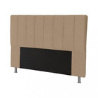 Cabeceira Estofada Queen 160cm Veludo Dallas Madetal