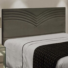 Cabeceira Estofada Queen 160cm Veludo Laura Js Móveis