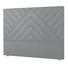 Cabeceira Estofada Queen 160cm Veludo Sky Plus Simbal