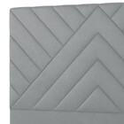 Cabeceira Estofada Queen 160cm Veludo Sky Plus Simbal