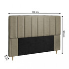 Cabeceira Estofada Queen 160cm Veludo Veneza Dobuê