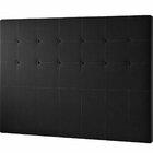 Cabeceira Estofada Queen 160x126cm Amandita Preto