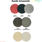 Cabeceira Estofada Queen 6 Blocos Não É Segredo Suede Amassad