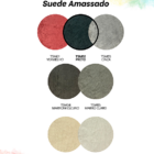 Cabeceira Estofada Queen 8 Blocos Não É Segredo Suede Amassad