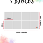 Cabeceira Estofada Queen 8 Blocos Não É Segredo Suede Liso Ma