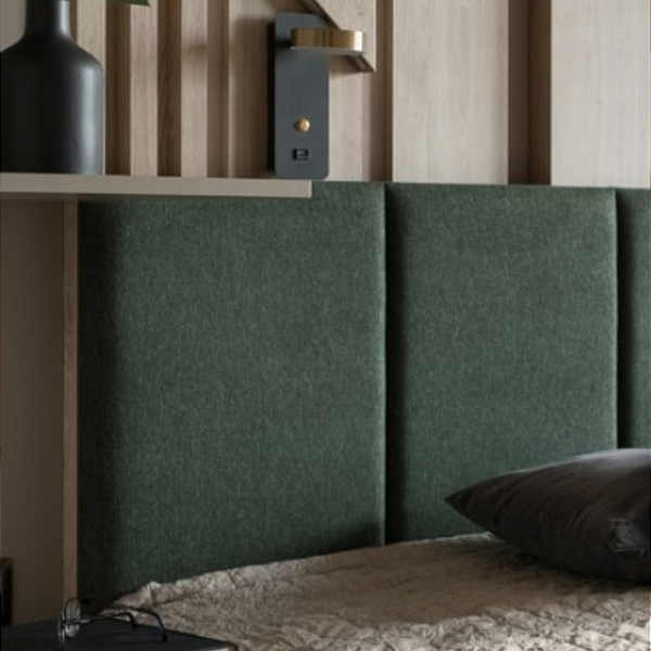 Cabeceira Estofada Queen 8 Blocos Não É Segredo Suede Liso Ve