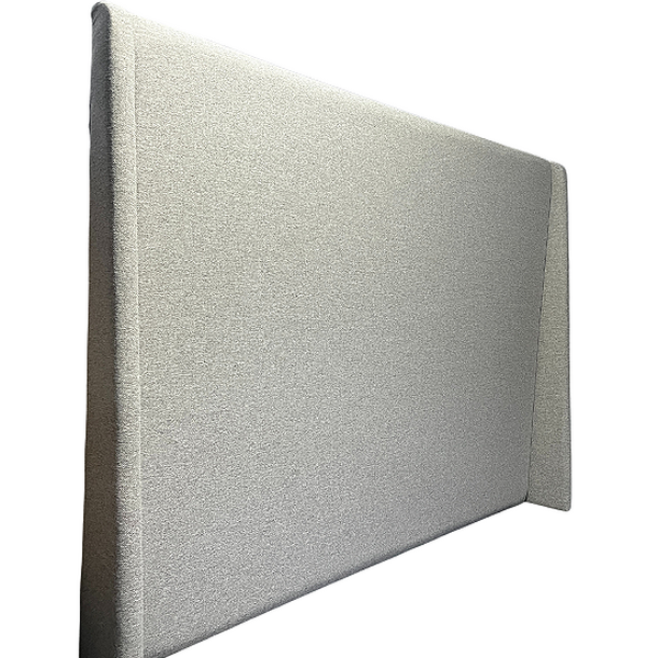 Cabeceira Estofada Queen Com Abas Não É Segredo Linho Cinza C