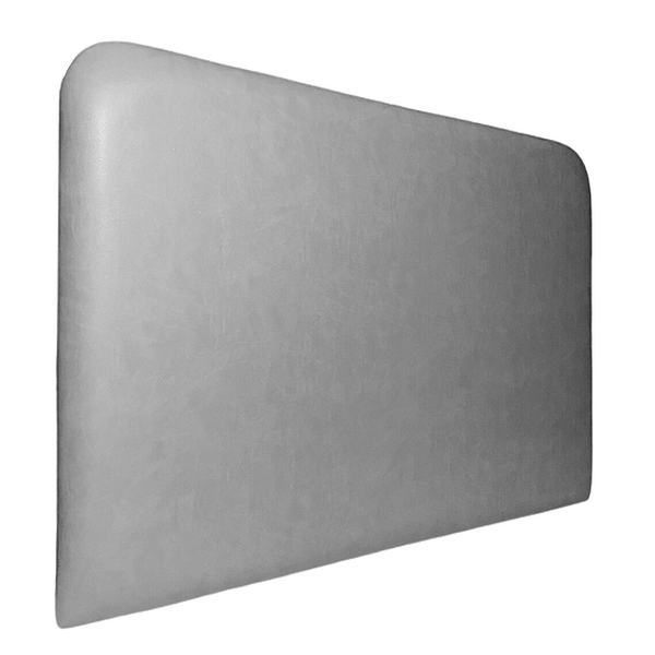 Cabeceira Estofada Queen Orgânica Não É Segredo Veludo Cinza