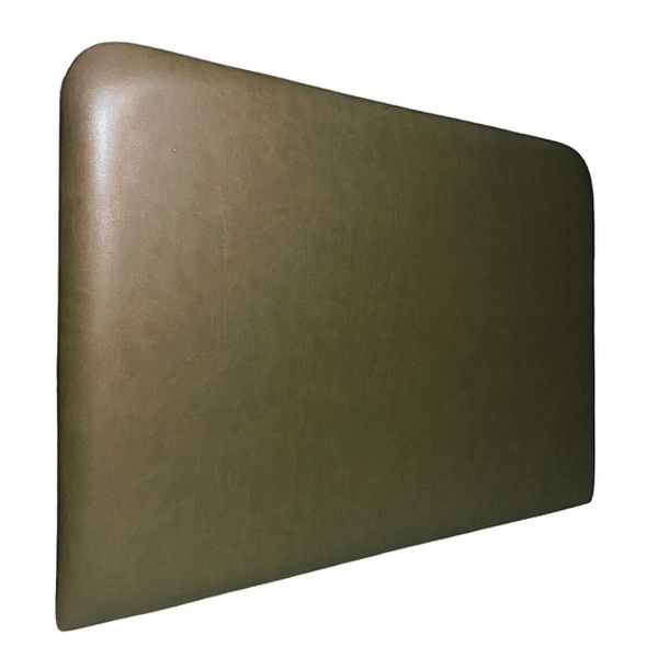 Cabeceira Estofada Queen Orgânica Não É Segredo Veludo Marrom