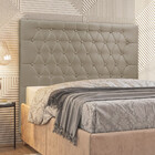 Cabeceira Estofada Queen Porto 1,60cm Suede