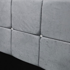 Cabeceira Estofada Queen Size Com Strass Mila 1 60 Suede Amas