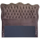 Cabeceira Estofada Queen Size Dakota 160cm Tecido Veludo 1519
