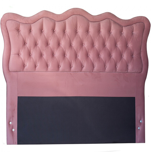 Cabeceira Estofada Queen Size Dakota 160cm Tecido Veludo 2022