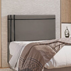 Cabeceira Estofada Royal Em Madeira De Eucalipto 140cm Suede