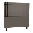 Cabeceira Estofada Royal Em Madeira De Eucalipto 140cm Suede