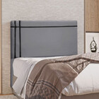 Cabeceira Estofada Royal Em Madeira De Eucalipto 160cm Suede