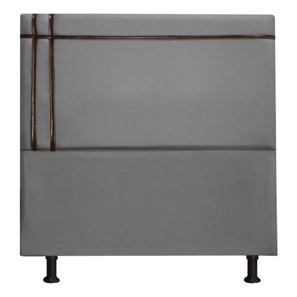 Cabeceira Estofada Royal Em Madeira De Eucalipto 195cm Suede