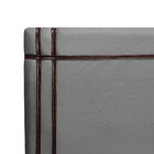 Cabeceira Estofada Royal Em Madeira De Eucalipto 195cm Suede