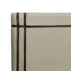 Cabeceira Estofada Royal Em Madeira De Eucalipto 90cm Suede C