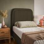 Cabeceira Estofada Solteiro 100cm Veloplus Chicago Dobuê