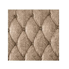 Cabeceira Estofada Solteiro 90cm Suede Amassado Paris Js Móve