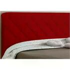 Cabeceira Estofada Solteiro 90cm Suede Amassado Paris Js Móve