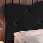 Cabeceira Estofada Suede Para Cama Box Casal Queen 1,60 Reale